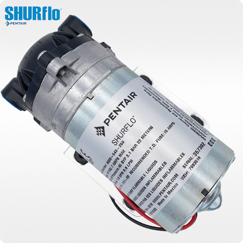 Діафрагмовий електронасос 12 Вольт Shurflo 8000-543-250 - Зображення 3