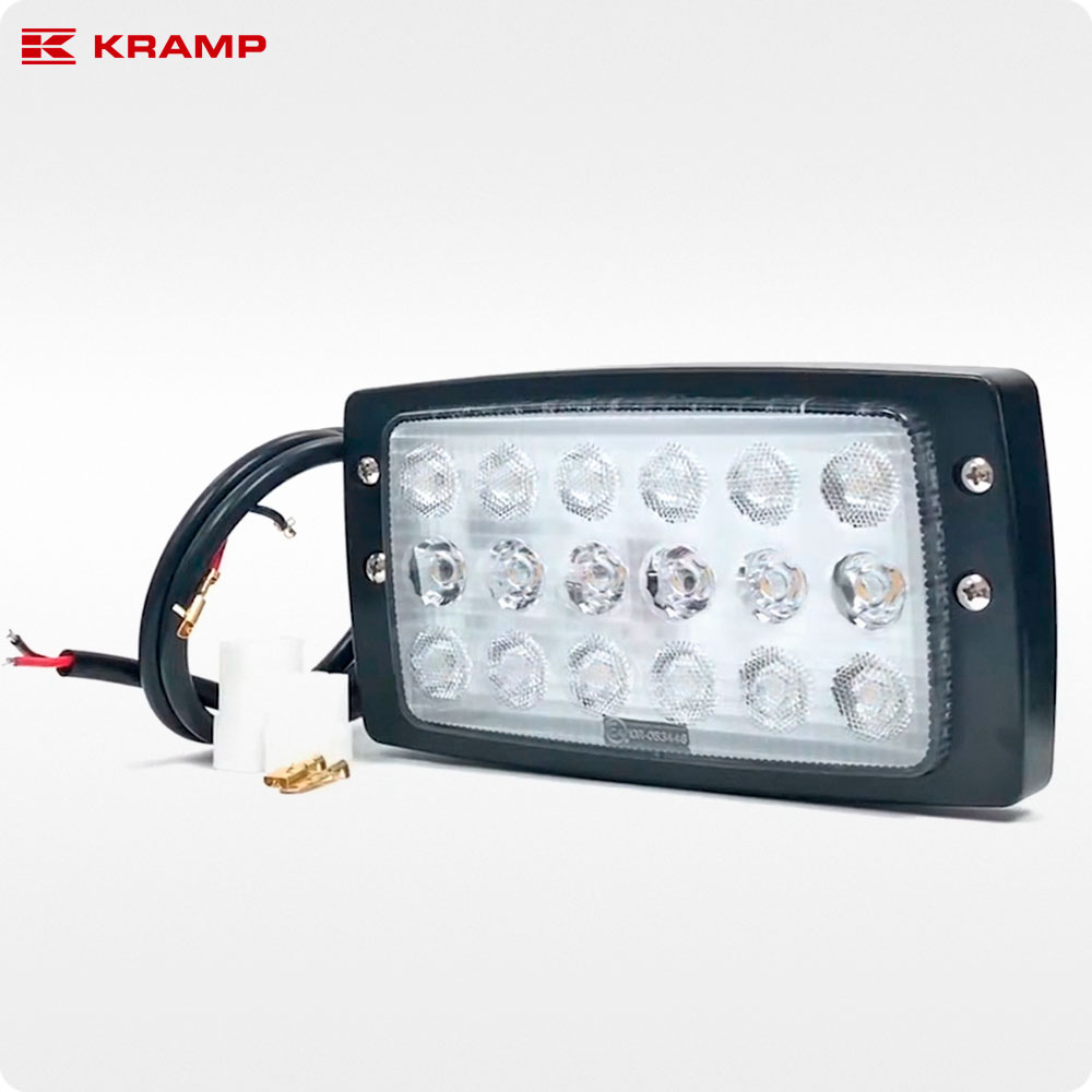 Фара рабочая LED Kramp LA80300 для техники, 27 Вт, 3375 лм