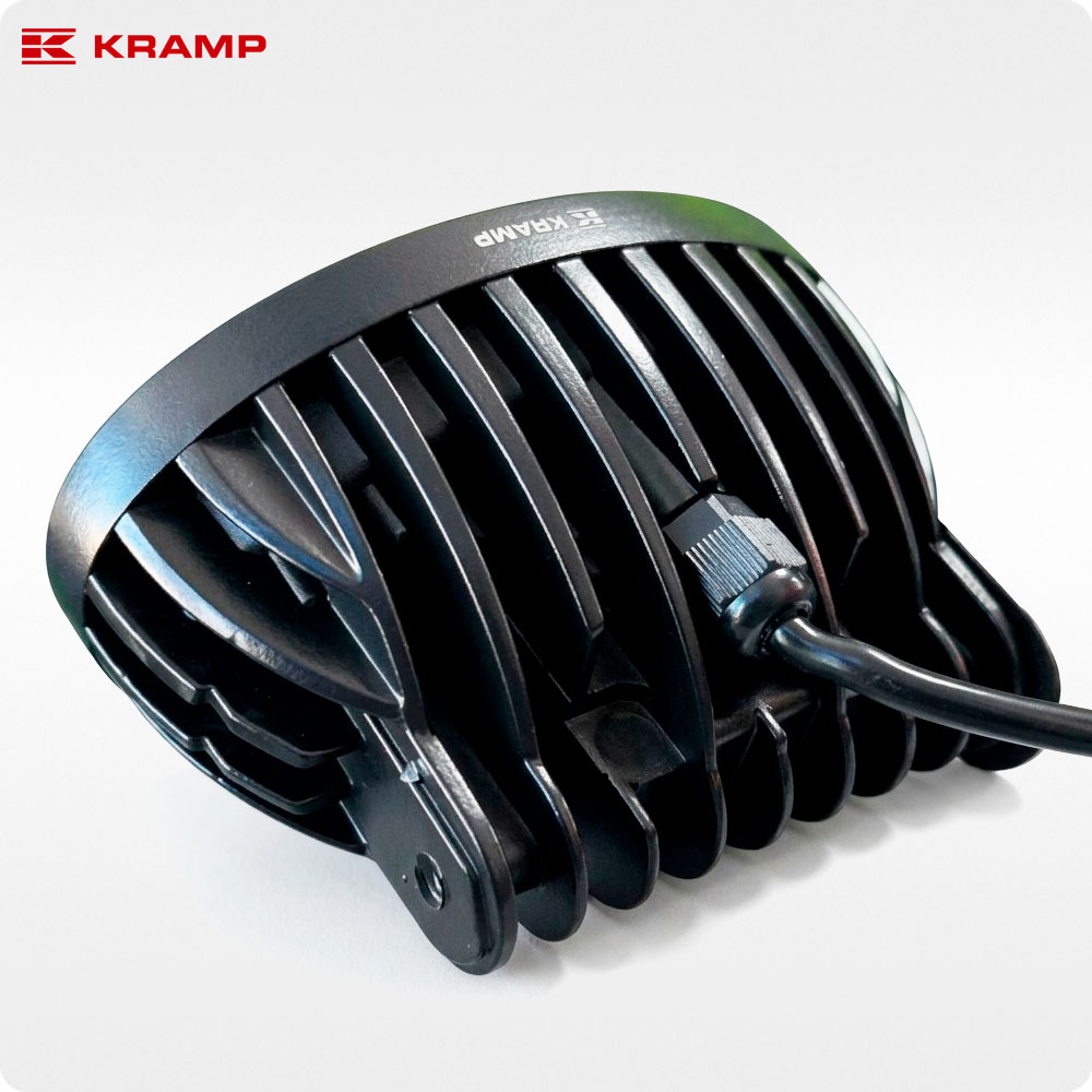 фара овал led kramp la10634