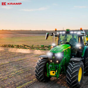 Фара LED овальная Kramp LA104491, широкий свет (RE269637)