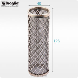 Фильтр Braglia M144 большой латунный