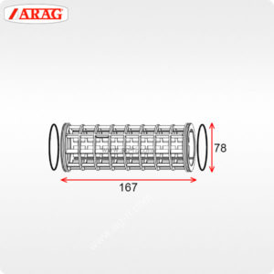 Фільтроелемент 78×167 фільтра Arag 314