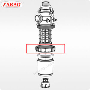 Гайка всасывающего фильтра Arag 316 317