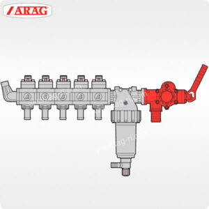 Главный ручной клапан регулятора Arag 471