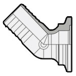 Изображение колено фланец 11A0238