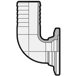 Изображение колено фланец 11A2352