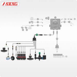 Кабель компьютера Bravo 180s 400s 7-секц 6 м 467181701.100