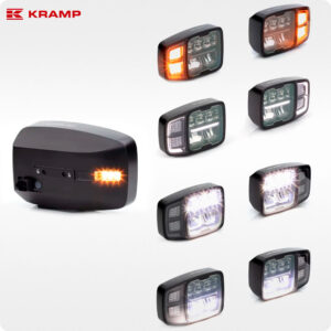 Фара LED Kramp LA10216HEAT 12/24 В права, з підігрівом