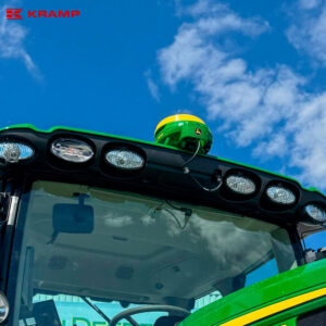 Фара LED овальна Kramp LA10448B, ультрашироке світло, 80W, 8840lm