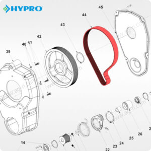 Приводний ремінь 3100-0005 насоса Hypro