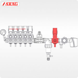 Пропорциональный электроклапан ARAG 863 компьютера опрыскивателя