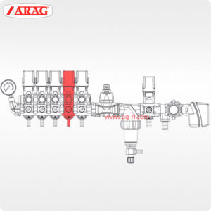 Секционный электроклапан ARAG 8630011 компьютера опрыскивателя