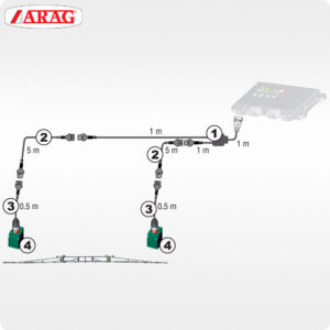 Комплект выравнивания штанги опрыскивателя ARAG BLC fix