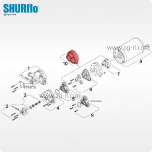 Диафрагма с приводом насоса Shurflo серии 8000