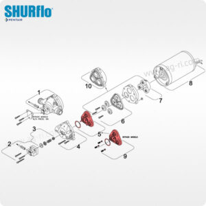 Клапани насоса Shurflo серії 8000